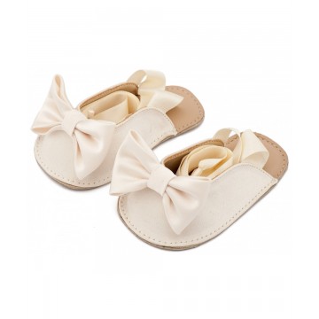  Babywalker Παπούτσι Βαπτιστικό Αγκαλιάς MI1661 Εκρού